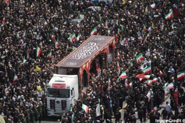 Iran Holds Historic Funeral