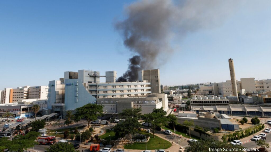 Israel Hospital targeted by Iran