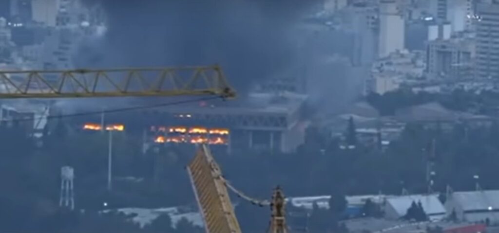 Israel Bombs Iran State TV
