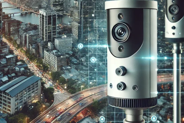 a high-tech gunshot detection sensor system.