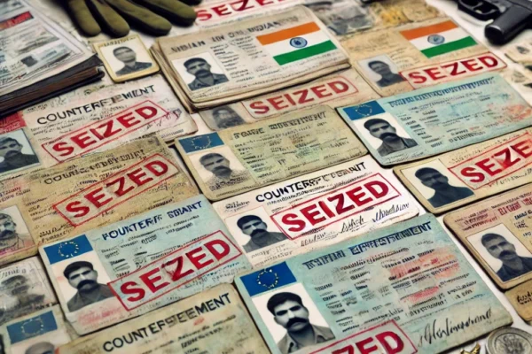 fake ID cards, passports, and legal documents,