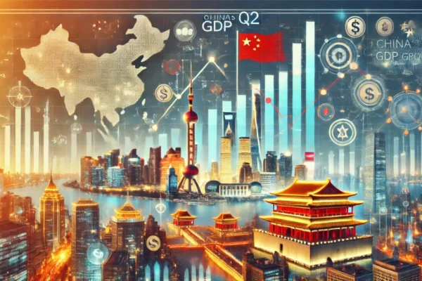 China's Q2 GDP growth.