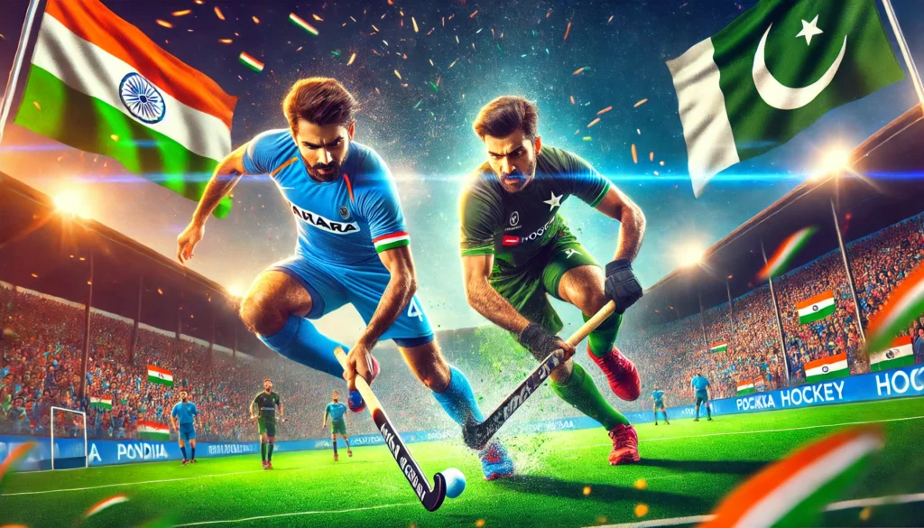 India-Pakistan hockey match.