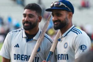 Siraj - Akash India's Pace Attack Shines Bright