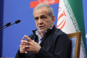 Iranian President Masoud Pezeshkian