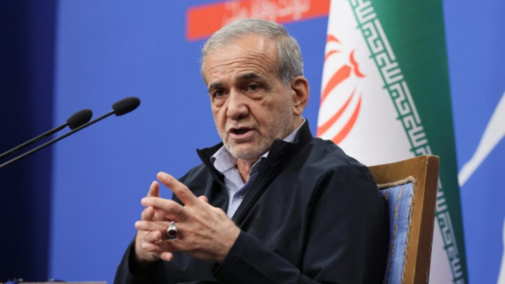 Iranian President Masoud Pezeshkian