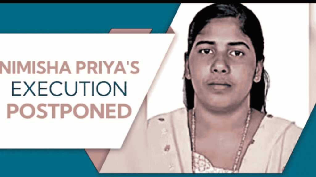 Nimisha Execution postponed
