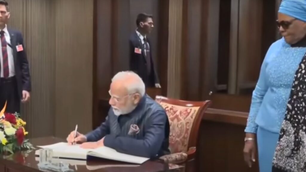 PM Modi Receives Namibia’s Highest Civilian Award