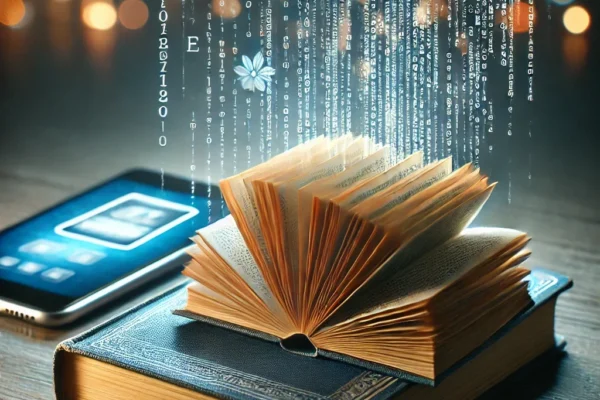 traditional books in the digital age