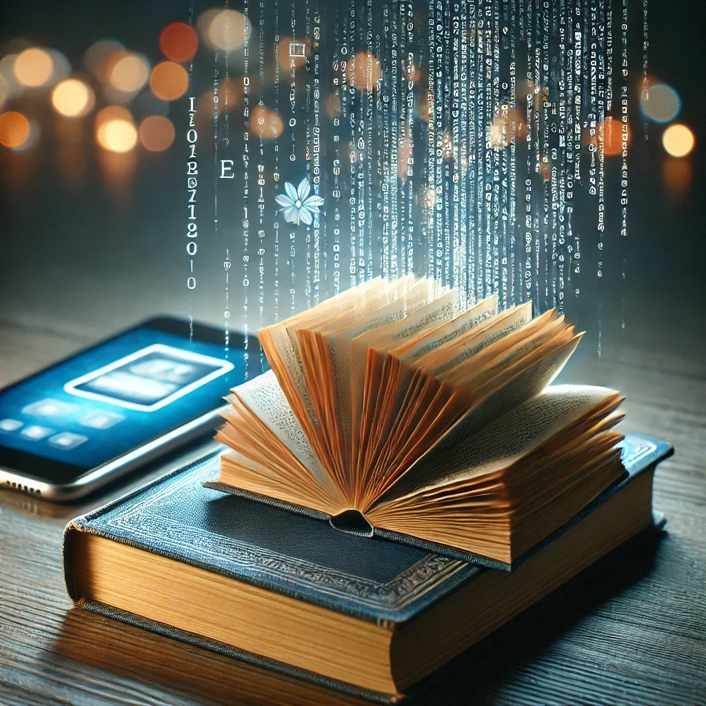traditional books in the digital age