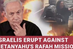 Israeli's against Nethanyahu