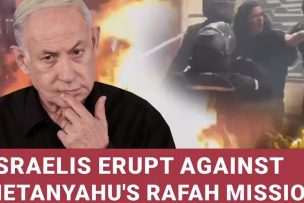 Israeli's against Nethanyahu