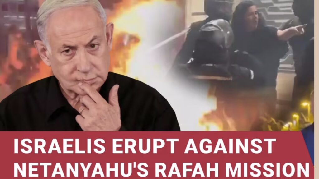 Israeli's against Nethanyahu