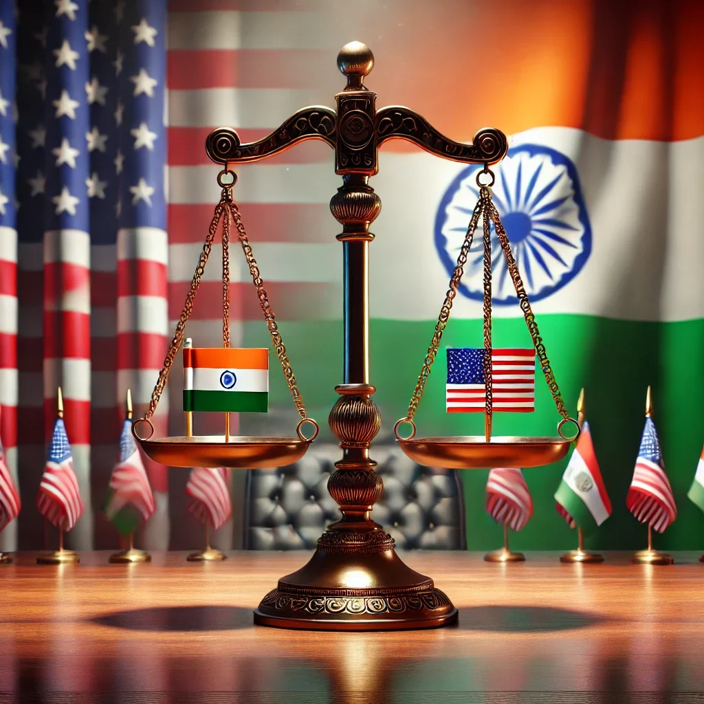 trade tensions between India and the United States.